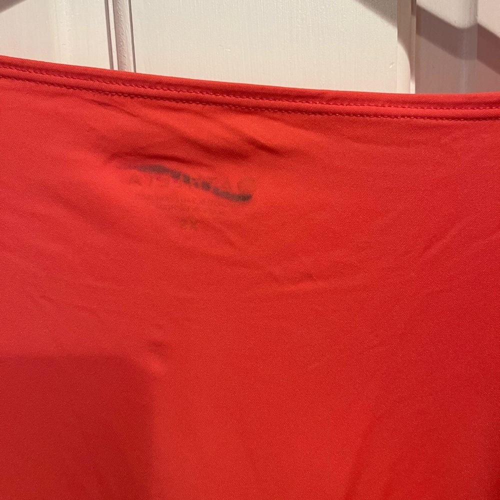 Athleta Bright Peachy Color Asymmetrical Sunlover Hilo UPF Dress XS - Picture 6 of 6